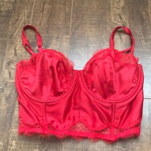 NET VICTORIAs SECRET CORSET BRA 36DD